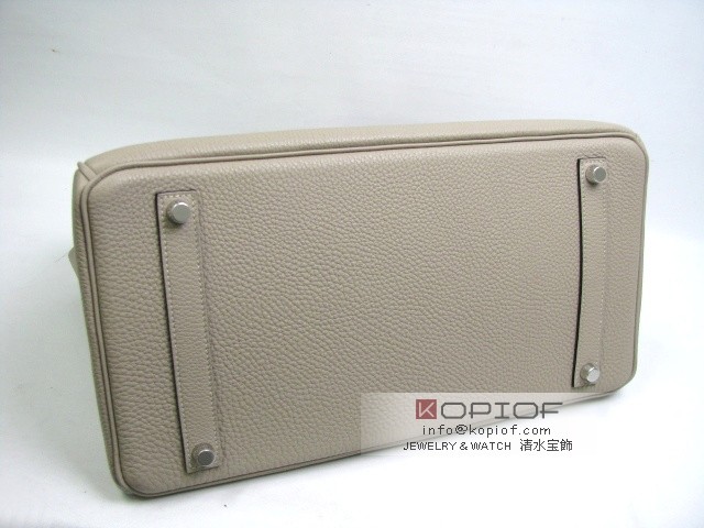 エルメス バーキン35 トゴ ゥルティールグレー her432